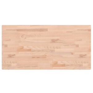 vidaXL t&ouml;m&ouml;r b&uuml;kkfa t&eacute;glalap alak&uacute; asztallap 80 x 40 x 1,5 cm