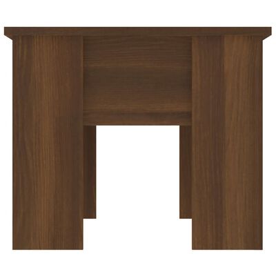 vidaXL barna tölgyszínű szerelt fa dohányzóasztal 79 x 49 x 41 cm