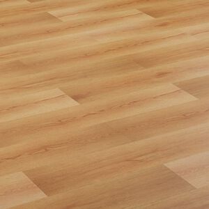 vidaXL Lamin&aacute;lt padl&oacute; 15 pcs Vil&aacute;gos b&eacute;zs 101 x 20 x 0,8 cm Szerelt fa