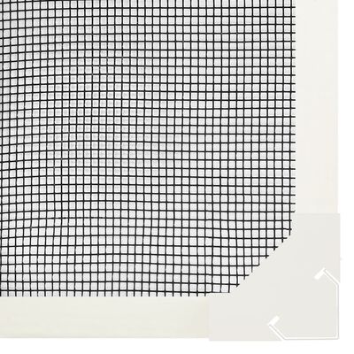vidaXL fehér mágneses ablakszúnyogháló 100 x 120 cm
