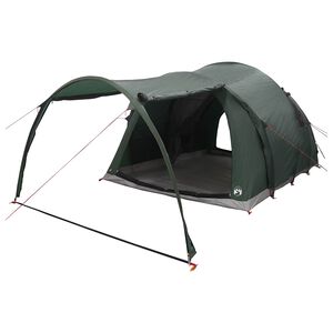 vidaXL Alag&uacute;t s&aacute;tor 370 x 275 x 210 cm Katonai z&ouml;ld Poli&eacute;szter &eacute;s ac&eacute;l