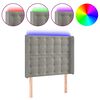 vidaXL vil&aacute;gossz&uuml;rke b&aacute;rsony LED-es fejt&aacute;mla 83x16x118/128 cm