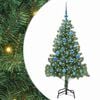 vidaXL Kar&aacute;csonyfa Z&ouml;ld 150 cm PVC