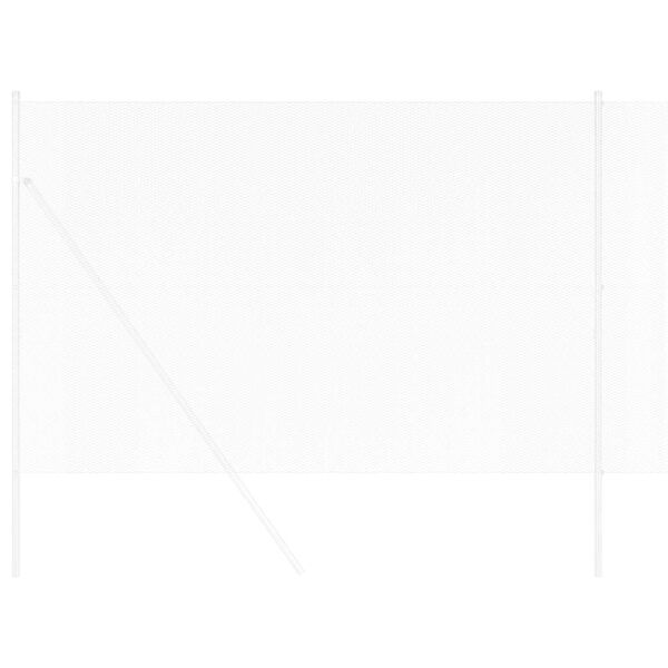 vidaXL Hexagon kerítés Ezüst 1,6 x 25 m Horganyzott acél