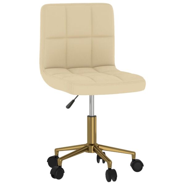 vidaXL 2 db kr&eacute;msz&iacute;nű b&aacute;rsony forg&oacute; &eacute;tkezősz&eacute;k