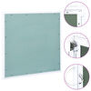 vidaXL alum&iacute;nium keretes &eacute;s gipszkartonos hozz&aacute;f&eacute;r&eacute;si panel 500x500 mm