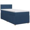 vidaXL Boxspring &aacute;gy matraccal fejt&aacute;ml&aacute;val K&eacute;k 90 x 190 cm Sz&ouml;vet