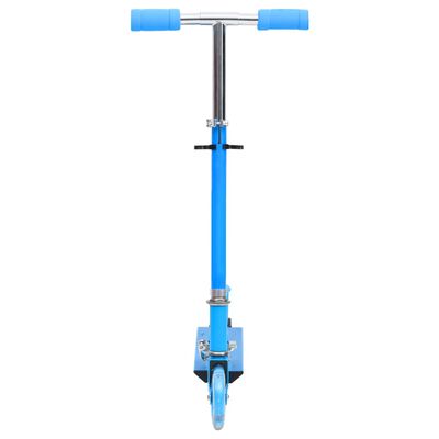 vidaXL kék kétkerekű gyermekroller állítható alumínium kormánnyal