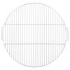 vidaXL kerek 304 rozsdamentes ac&eacute;l BBQ grillr&aacute;cs foganty&uacute;val &Oslash;54 cm