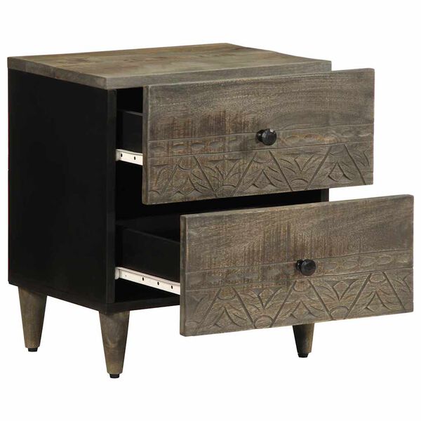 vidaXL 2 db vil&aacute;gossz&uuml;rke t&ouml;m&ouml;r mang&oacute;fa &eacute;jjeliszekr&eacute;ny 40 x 33 x 46 cm