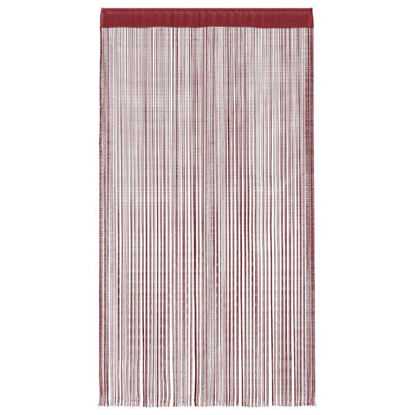 vidaXL 2 db burgundi vörös zsinórfüggöny 140 x 250 cm