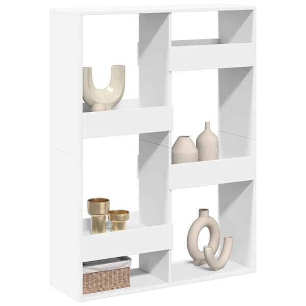 vidaXL fehér szerelt fa térelválasztó 100 x 33 x 135 cm