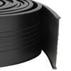 vidaXL Gar&aacute;zs Ajt&oacute; T&ouml;m&iacute;t&eacute;s Fekete 70 x 6 mm 4,5 m PVC