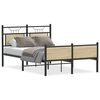 vidaXL sonoma t&ouml;lgy sz&iacute;nű szerelt fa &aacute;gykeret matrac n&eacute;lk&uuml;l 120x190 cm