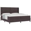 vidaXL Boxrug&oacute;s &aacute;gy p&aacute;rn&aacute;val S&ouml;t&eacute;t Barna 200 x 200 cm sz&ouml;vet