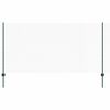 vidaXL Hatsz&ouml;gletű ker&iacute;t&eacute;s oszlopokkal 100 x 1,2 m PVC-bevonatos ac&eacute;l