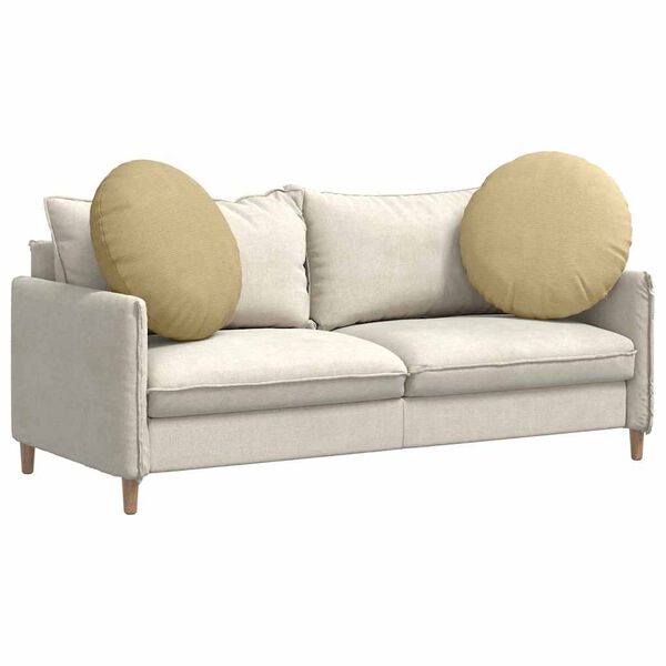 vidaXL &Uuml;lőp&aacute;rn&aacute;k 2 pcs Sz&uuml;rke z&ouml;ld &Oslash; 60 cm B&aacute;rsonyos sz&ouml;vet