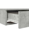 vidaXL &Aacute;gyfi&oacute;kok fi&oacute;kkal Beton Sz&uuml;rke 80 x 36,5 x 16,5 cm Faanyag