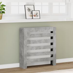 vidaXL betonsz&uuml;rke szerelt fa radi&aacute;torburkolat 78 x 20 x 82 cm