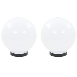 vidaXL 2 db LED g&ouml;mbl&aacute;mpa 20 cm PMMA