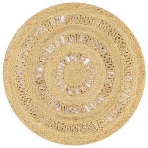 vidaXL k&eacute;zzel font jutaszőnyeg 90 cm