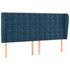 vidaXL s&ouml;t&eacute;tk&eacute;k b&aacute;rsony fejt&aacute;mla sz&aacute;rnyakkal 203x23x118/128 cm