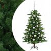 vidaXL Artificial Christmas Tree with Bauble 120 cm 150 LED