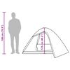vidaXL 3 szem&eacute;lyes terepsz&iacute;nű v&iacute;z&aacute;ll&oacute; kupol&aacute;s kempings&aacute;tor