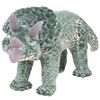 vidaXL z&ouml;ld &aacute;ll&oacute; triceratops pl&uuml;ssj&aacute;t&eacute;k XXL