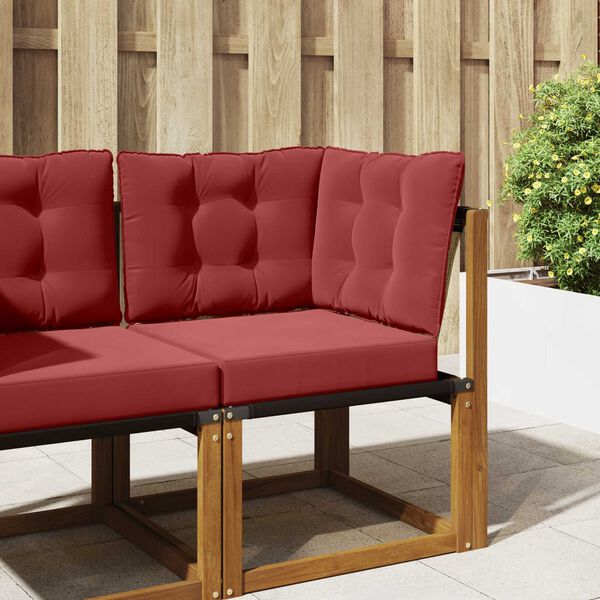 vidaXL K&uuml;lt&eacute;ri kanap&eacute; p&aacute;rna 3 pcs bord&oacute; Poli&eacute;szter