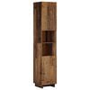 vidaXL F&uuml;rdőszobaszekr&eacute;ny Antik Fa 36,5 x 38 x 180 cm Szerelt Fa