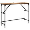 vidaXL Konzolasztal &Ouml;reg fa 100 x 32 x 75 cm Faanyag