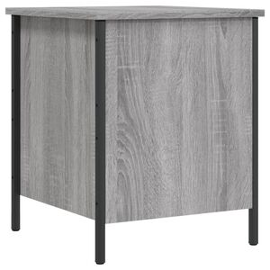 vidaXL sz&uuml;rke sonoma sz&iacute;nű szerelt fa t&aacute;rol&oacute;pad 40 x 42,5 x 50 cm