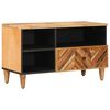 vidaXL T&aacute;rol&oacute; szekr&eacute;nyek Barna 80 x 33,5 x 46 cm T&ouml;m&ouml;r Mang&oacute;f&aacute;t