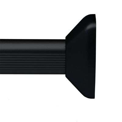 Sealskin Easy-Roll fekete zuhanyfüggönysínszett