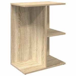 vidaXL sonoma t&ouml;lgy sz&iacute;nű szerelt fa &eacute;jjeliszekr&eacute;ny 46,5x29x61 cm