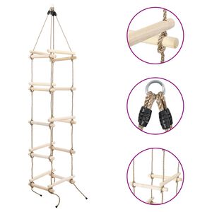 vidaXL fa k&ouml;t&eacute;ll&eacute;tra gyerekeknek 200 cm