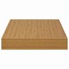 vidaXL Falpolc Falra szerelhető 2 pcs B&eacute;zs 40 x 23,5 x 4 cm Faanyag