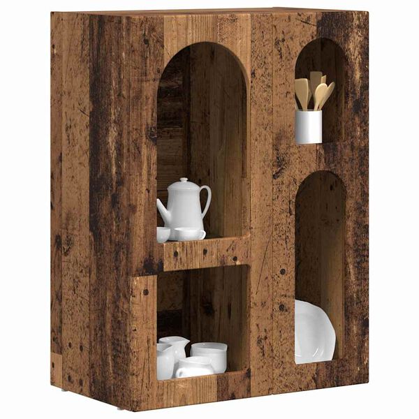 vidaXL Sz&eacute;f &Ouml;reg fa 59 x 35 x 80.5 cm Faanyag