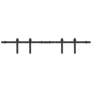 vidaXL Tol&oacute;szekr&eacute;ny ajt&oacute;k&eacute;szlet 122 cm sz&eacute;nac&eacute;l
