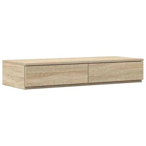 vidaXL &Aacute;gyfi&oacute;kok Sonoma t&ouml;lgy 100 x 36,5 x 16,5 cm Szerelt Fa