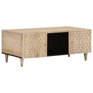 vidaXL t&ouml;m&ouml;r mang&oacute;fa doh&aacute;nyz&oacute;asztal 100 x 54 x 40 cm