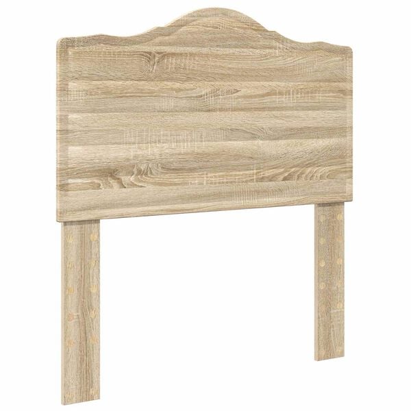 vidaXL Fejt&aacute;mla Sonoma t&ouml;lgy 75 cm Faanyag