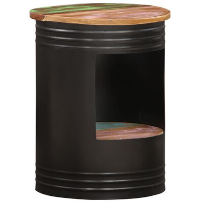 vidaXL tömör újrahasznosított fa dohányzóasztal 43 x 55 cm