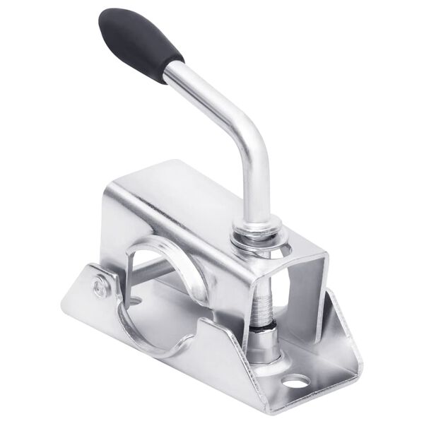 vidaXL 2 db horganyzott ac&eacute;l bilincs ut&aacute;nfut&oacute; ker&eacute;khez 13,5x6,5x14 cm