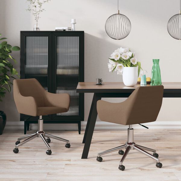 vidaXL 2 db barna sz&ouml;vet forg&oacute; &eacute;tkezősz&eacute;k