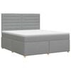 vidaXL Boxspring &aacute;gy matraccal Vil&aacute;gossz&uuml;rke 140 x 200 cm Sz&ouml;vet