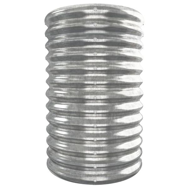 vidaXL ez&uuml;stsz&iacute;nű horganyzott ac&eacute;l kerti magas&aacute;gy&aacute;s 332x40x68 cm