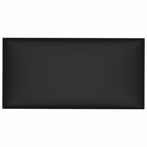 vidaXL Fali Fejt&aacute;mla 12 pcs Fekete 30 x 15 cm sz&ouml;vet