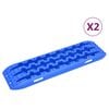 vidaXL 2 db k&eacute;k nejlon vontat&aacute;si t&aacute;bl&aacute;k 106x30,5x7 cm
